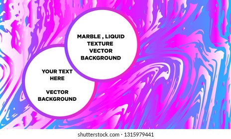 Mixture of acrylic paints. Liquid marble texture. Fluid art. Applicable for design cover, presentation, invitation, flyer, annual report, poster and business card, desing packaging - Vector