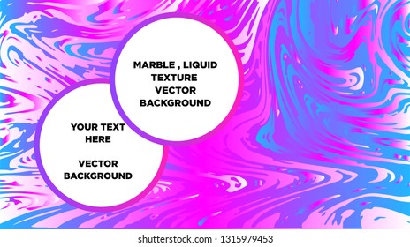 Mixture of acrylic paints. Liquid marble texture. Fluid art. Applicable for design cover, presentation, invitation, flyer, annual report, poster and business card, desing packaging - Vector
