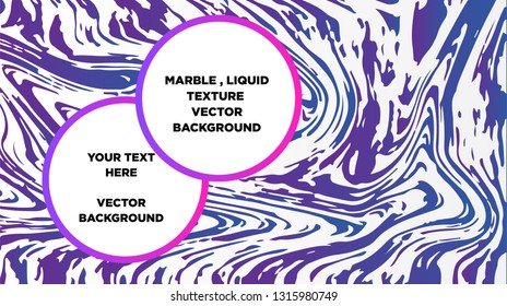 Mixture of acrylic paints. Liquid marble texture. Fluid art. Applicable for design cover, presentation, invitation, flyer, annual report, poster and business card, desing packaging - Vector