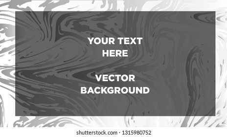 Mixture of acrylic paints. Liquid marble texture. Fluid art. Applicable for design cover, presentation, invitation, flyer, annual report, poster and business card, desing packaging - Vector