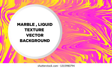 Mixture of acrylic paints. Liquid marble texture. Fluid art. Applicable for design cover, presentation, invitation, flyer, annual report, poster and business card, desing packaging - Vector