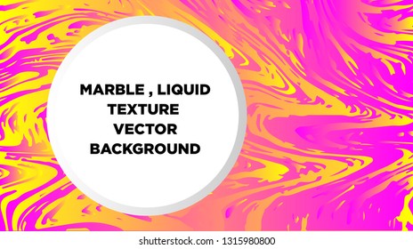 Mixture of acrylic paints. Liquid marble texture. Fluid art. Applicable for design cover, presentation, invitation, flyer, annual report, poster and business card, desing packaging - Vector