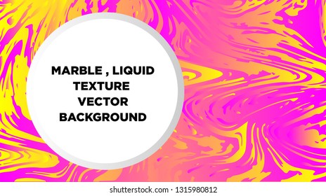 Mixture of acrylic paints. Liquid marble texture. Fluid art. Applicable for design cover, presentation, invitation, flyer, annual report, poster and business card, desing packaging - Vector