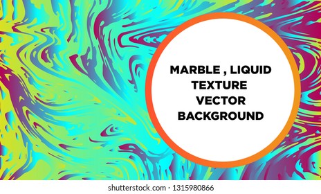 Mixture of acrylic paints. Liquid marble texture. Fluid art. Applicable for design cover, presentation, invitation, flyer, annual report, poster and business card, desing packaging - Vector