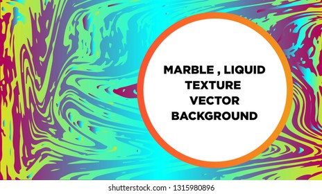 Mixture of acrylic paints. Liquid marble texture. Fluid art. Applicable for design cover, presentation, invitation, flyer, annual report, poster and business card, desing packaging - Vector