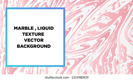 Mixture of acrylic paints. Liquid marble texture. Fluid art. Applicable for design cover, presentation, invitation, flyer, annual report, poster and business card, desing packaging - Vector