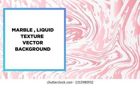 Mixture of acrylic paints. Liquid marble texture. Fluid art. Applicable for design cover, presentation, invitation, flyer, annual report, poster and business card, desing packaging - Vector