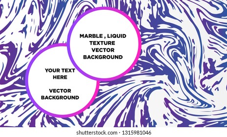 Mixture of acrylic paints. Liquid marble texture. Fluid art. Applicable for design cover, presentation, invitation, flyer, annual report, poster and business card, desing packaging - Vector