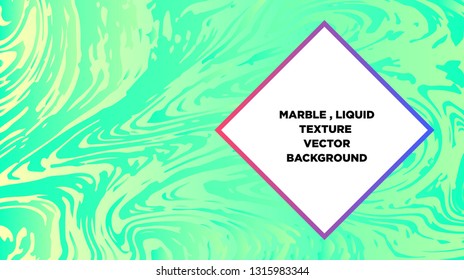 Mixture of acrylic paints. Liquid marble texture. Fluid art. Applicable for design cover, presentation, invitation, flyer, annual report, poster and business card, desing packaging - Vector