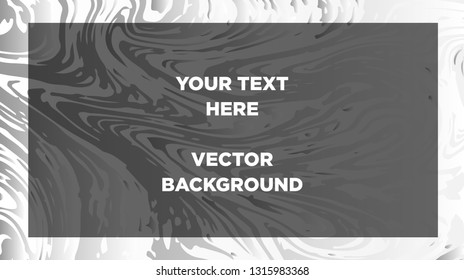 Mixture of acrylic paints. Liquid marble texture. Fluid art. Applicable for design cover, presentation, invitation, flyer, annual report, poster and business card, desing packaging - Vector