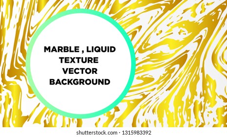 Mixture of acrylic paints. Liquid marble texture. Fluid art. Applicable for design cover, presentation, invitation, flyer, annual report, poster and business card, desing packaging - Vector
