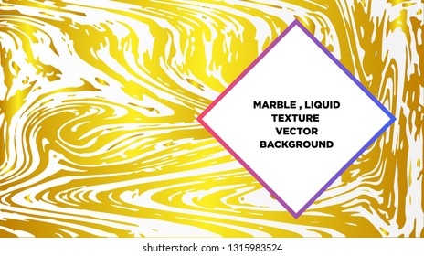 Mixture of acrylic paints. Liquid marble texture. Fluid art. Applicable for design cover, presentation, invitation, flyer, annual report, poster and business card, desing packaging - Vector