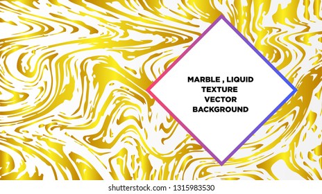 Mixture of acrylic paints. Liquid marble texture. Fluid art. Applicable for design cover, presentation, invitation, flyer, annual report, poster and business card, desing packaging - Vector