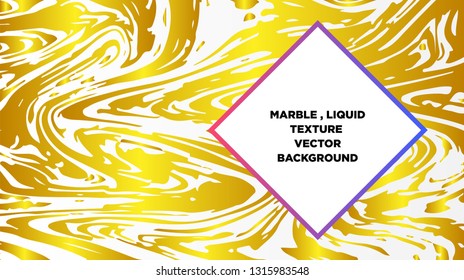 Mixture of acrylic paints. Liquid marble texture. Fluid art. Applicable for design cover, presentation, invitation, flyer, annual report, poster and business card, desing packaging - Vector