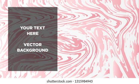 Mixture of acrylic paints. Liquid marble texture. Fluid art. Applicable for design cover, presentation, invitation, flyer, annual report, poster and business card, desing packaging - Vector