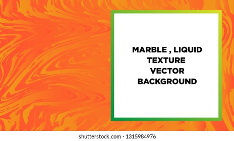 Mixture of acrylic paints. Liquid marble texture. Fluid art. Applicable for design cover, presentation, invitation, flyer, annual report, poster and business card, desing packaging - Vector