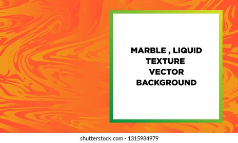 Mixture of acrylic paints. Liquid marble texture. Fluid art. Applicable for design cover, presentation, invitation, flyer, annual report, poster and business card, desing packaging - Vector