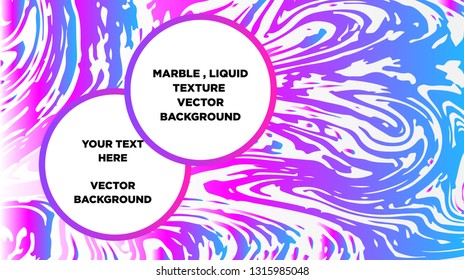 Mixture of acrylic paints. Liquid marble texture. Fluid art. Applicable for design cover, presentation, invitation, flyer, annual report, poster and business card, desing packaging - Vector