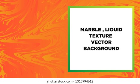 Mixture of acrylic paints. Liquid marble texture. Fluid art. Applicable for design cover, presentation, invitation, flyer, annual report, poster and business card, desing packaging - Vector