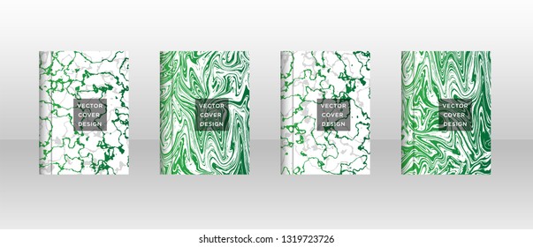 Mixture of acrylic paints. Liquid marble texture. Fluid art. Applicable for design cover, presentation, invitation, flyer, annual report, poster and business card, desing packaging - Vector