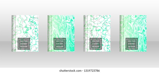 Mixture of acrylic paints. Liquid marble texture. Fluid art. Applicable for design cover, presentation, invitation, flyer, annual report, poster and business card, desing packaging - Vector