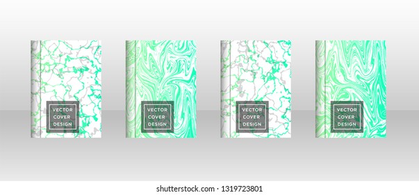 Mixture of acrylic paints. Liquid marble texture. Fluid art. Applicable for design cover, presentation, invitation, flyer, annual report, poster and business card, desing packaging - Vector