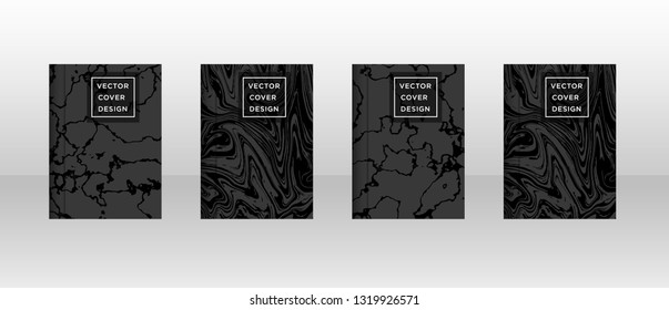 Mixture of acrylic paints. Liquid marble texture. Fluid art. Applicable for design cover, presentation, invitation, flyer, annual report, poster and business card, desing packaging - Vector