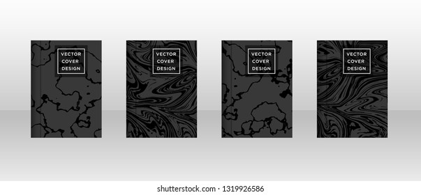 Mixture of acrylic paints. Liquid marble texture. Fluid art. Applicable for design cover, presentation, invitation, flyer, annual report, poster and business card, desing packaging - Vector