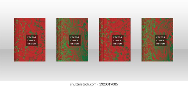 Mixture of acrylic paints. Liquid marble texture. Fluid art. Applicable for design cover, presentation, invitation, flyer, annual report, poster and business card, desing packaging - Vector