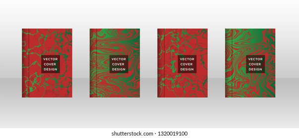 Mixture of acrylic paints. Liquid marble texture. Fluid art. Applicable for design cover, presentation, invitation, flyer, annual report, poster and business card, desing packaging - Vector