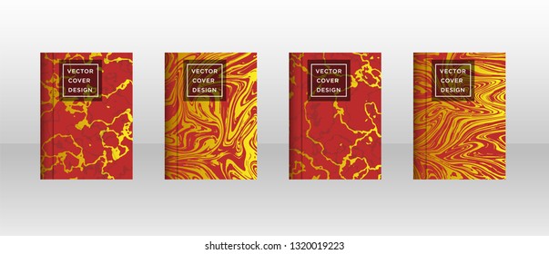 Mixture of acrylic paints. Liquid marble texture. Fluid art. Applicable for design cover, presentation, invitation, flyer, annual report, poster and business card, desing packaging - Vector