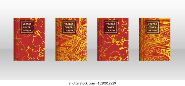 Mixture of acrylic paints. Liquid marble texture. Fluid art. Applicable for design cover, presentation, invitation, flyer, annual report, poster and business card, desing packaging - Vector