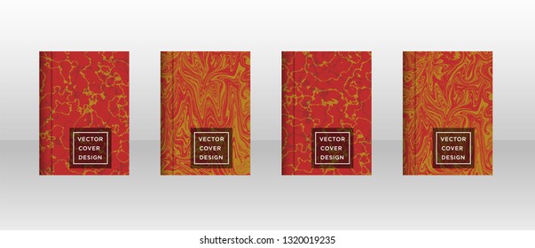 Mixture of acrylic paints. Liquid marble texture. Fluid art. Applicable for design cover, presentation, invitation, flyer, annual report, poster and business card, desing packaging - Vector