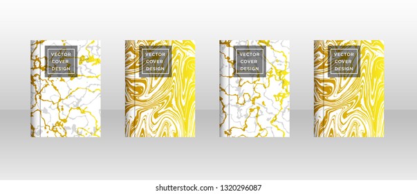Mixture of acrylic paints. Liquid marble texture. Fluid art. Applicable for design cover, presentation, invitation, flyer, annual report, poster, desing packaging. Modern artwork - Vector