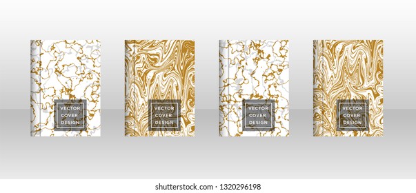 Mixture of acrylic paints. Liquid marble texture. Fluid art. Applicable for design cover, presentation, invitation, flyer, annual report, poster, desing packaging. Modern artwork - Vector