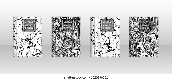Mixture of acrylic paints. Liquid marble texture. Fluid art. Applicable for design cover, presentation, invitation, flyer, annual report, poster, desing packaging. Modern artwork - Vector