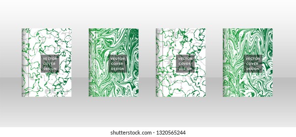 Mixture of acrylic paints. Liquid marble texture. Fluid art. Applicable for design cover, presentation, invitation, flyer, annual report, poster, desing packaging. Modern artwork - Vector