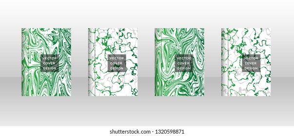 Mixture of acrylic paints. Liquid marble texture. Fluid art. Applicable for design cover, presentation, invitation, flyer, annual report, poster and business card, desing packaging - Vector