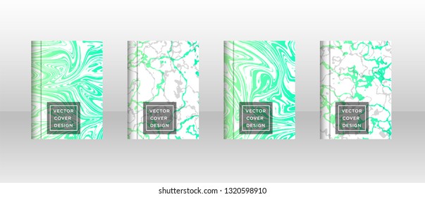 Mixture of acrylic paints. Liquid marble texture. Fluid art. Applicable for design cover, presentation, invitation, flyer, annual report, poster and business card, desing packaging - Vector