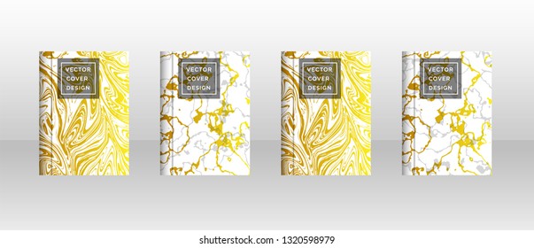 Mixture of acrylic paints. Liquid marble texture. Fluid art. Applicable for design cover, presentation, invitation, flyer, annual report, poster and business card, desing packaging - Vector