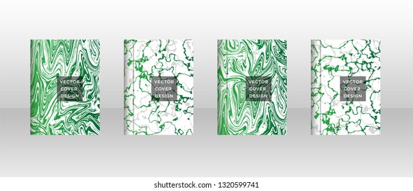 Mixture of acrylic paints. Liquid marble texture. Fluid art. Applicable for design cover, presentation, invitation, flyer, annual report, poster, desing packaging. Modern artwork - Vector