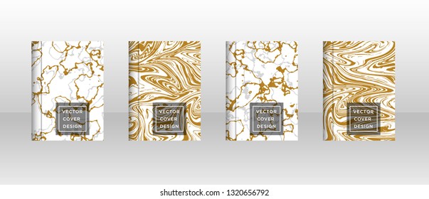 Mixture of acrylic paints. Liquid marble texture. Fluid art. Applicable for design cover, presentation, invitation, flyer, annual report, poster and business card, desing packaging - Vector