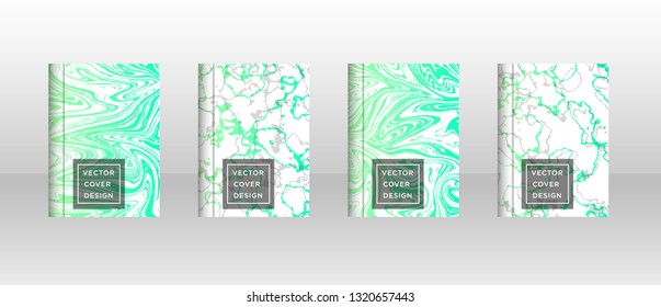 Mixture of acrylic paints. Liquid marble texture. Fluid art. Applicable for design cover, presentation, invitation, flyer, annual report, poster and business card, desing packaging - Vector