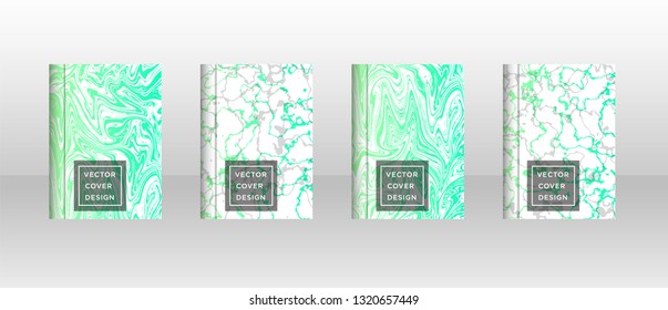 Mixture of acrylic paints. Liquid marble texture. Fluid art. Applicable for design cover, presentation, invitation, flyer, annual report, poster and business card, desing packaging - Vector