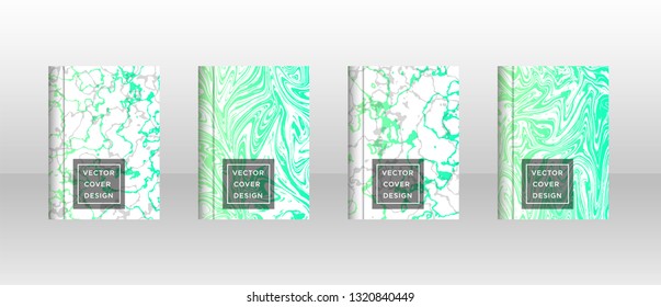 Mixture of acrylic paints. Liquid marble texture. Fluid art. Applicable for design cover, presentation, invitation, flyer, annual report, poster and business card, desing packaging - Vector