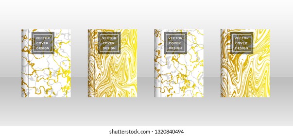 Mixture of acrylic paints. Liquid marble texture. Fluid art. Applicable for design cover, presentation, invitation, flyer, annual report, poster and business card, desing packaging - Vector