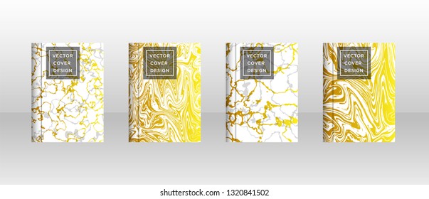 Mixture of acrylic paints. Liquid marble texture. Fluid art. Applicable for design cover, presentation, invitation, flyer, annual report, poster and business card, desing packaging - Vector