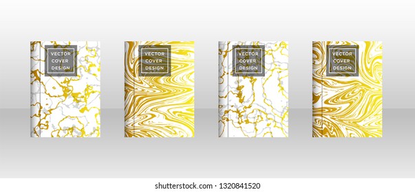 Mixture of acrylic paints. Liquid marble texture. Fluid art. Applicable for design cover, presentation, invitation, flyer, annual report, poster and business card, desing packaging - Vector