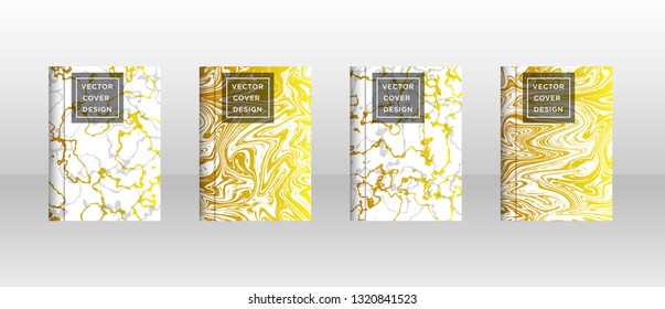 Mixture of acrylic paints. Liquid marble texture. Fluid art. Applicable for design cover, presentation, invitation, flyer, annual report, poster and business card, desing packaging - Vector