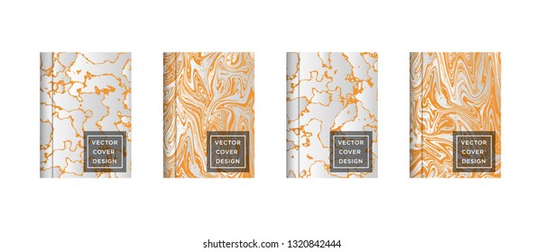 Mixture of acrylic paints. Liquid marble texture. Fluid art. Applicable for design cover, presentation, invitation, flyer, annual report, poster and business card, desing packaging - Vector